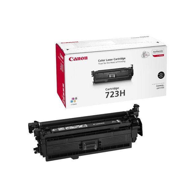 Canon 723H BK - Nero - originale - cartuccia toner - per i-SENSYS LBP7750Cdn