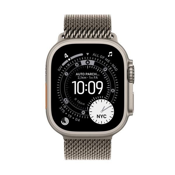 Apple Watch Ultra 3 GPS + Cellular 49mm Cassa Titanio Naturale con Loop in magl…