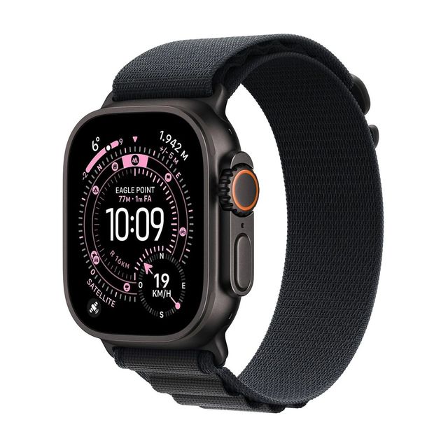 Apple Watch Ultra 3 GPS + Cellular 49mm Cassa Titanio Nero con Alpine Loop Nero…
