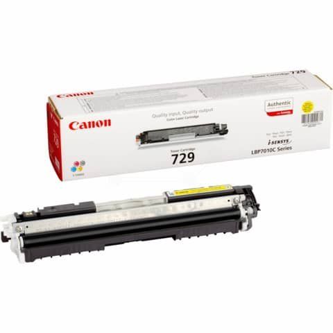 Canon 729 Y - Giallo - originale - cartuccia toner - per i-SENSYS LBP7010C, LBP…
