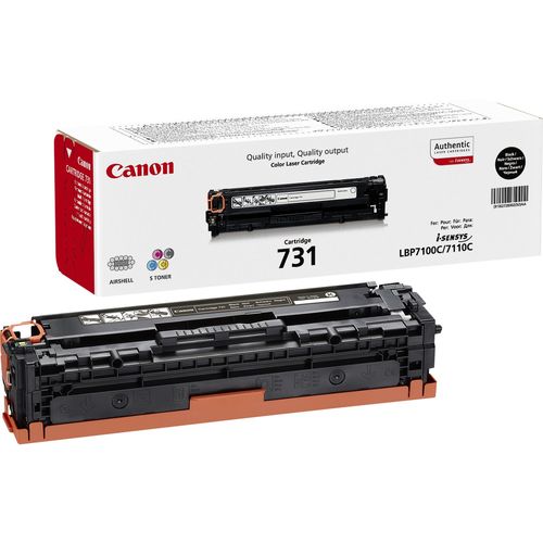 Canon 731 BK - Nero - originale - cartuccia toner - per i-SENSYS LBP7100Cn, LBP7110Cw, MF623Cn, MF628Cw, MF8230Cn, MF8280Cw