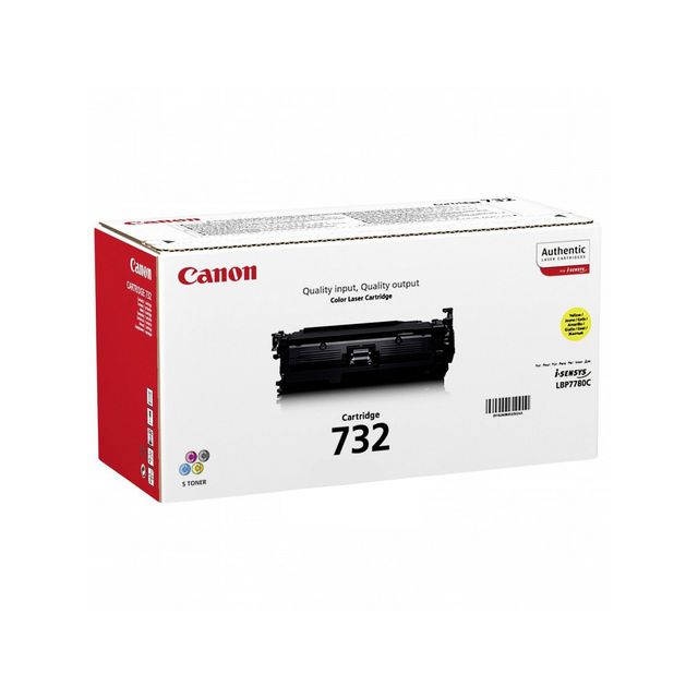 Canon 732 Y - Giallo - originale - cartuccia toner - per i-SENSYS LBP7780Cx