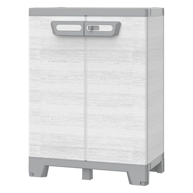 Armadio 2 ante CAB680 sequoia grigio Terry