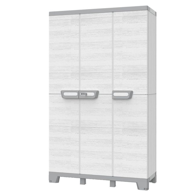 Armadio 3 ante CAB102A sequoia grigio Terry