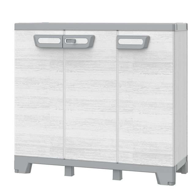 Armadio 3 ante CAB102B sequoia grigio Terry