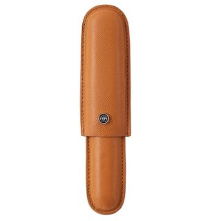 Astuccio portapenne Sigaro vera pelle Saffiano marrone Cross
