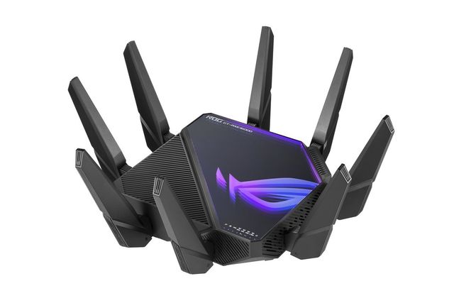 Asus GT-AXE16000, ROG Rapture Quadband Gaming WLAN-Router, WiFi 6E, 802.11ax
