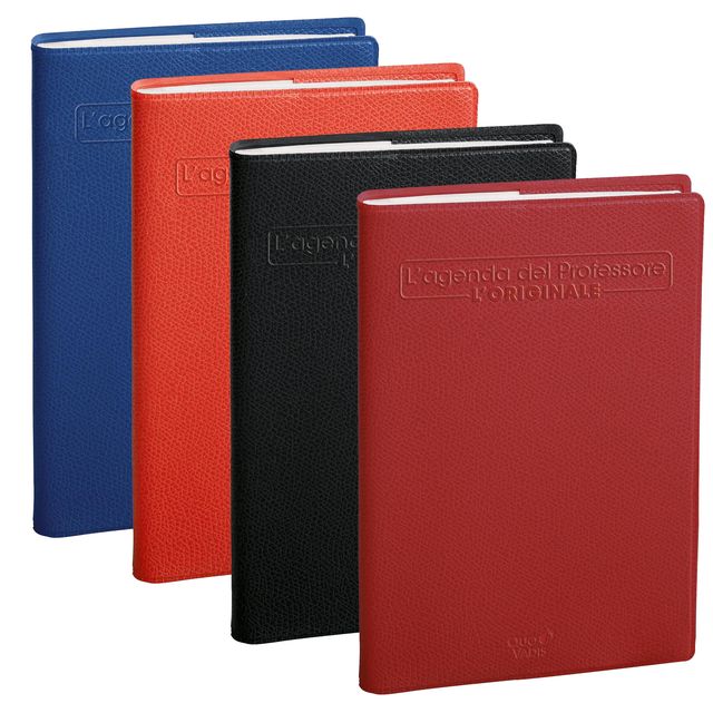 Agenda Professore 2025 - copertina Impala - 21 x 27 cm - colori assortiti - Quo Vadis