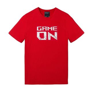 Asus ROG T-Shirt Game On, Taglia Medium - Rossa