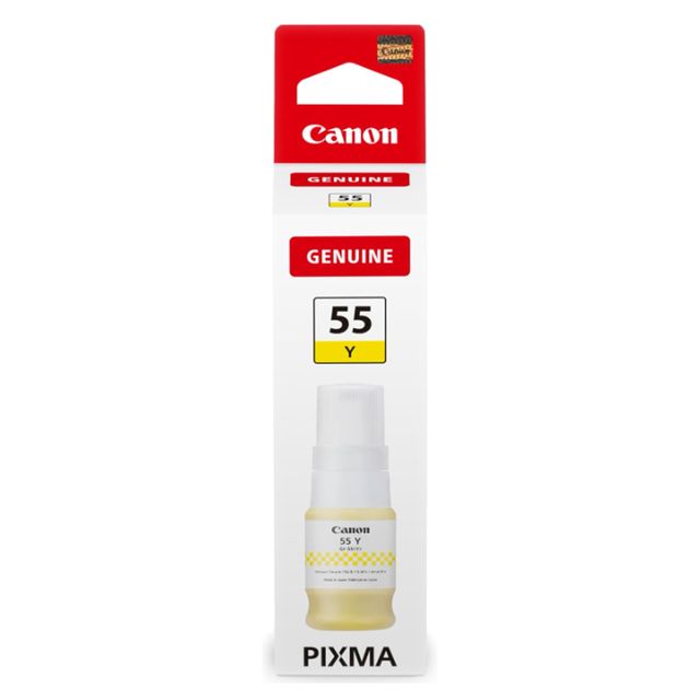 Canon GI 55 Y - 40 ml - giallo - originale - confezione da appendere - ricarica…