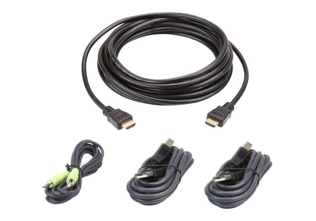 Aten 2L-7D03UHX4 CABLE KIT HDMI /USB/SP L:3M