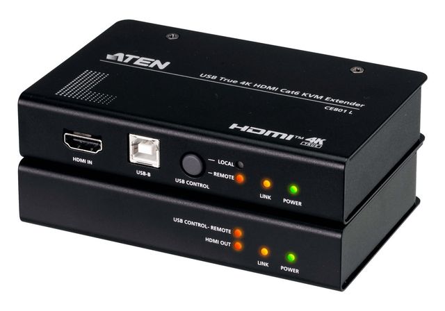 Aten CE801-AT-G USB True 4K HDMI Cat6 KVM Extender