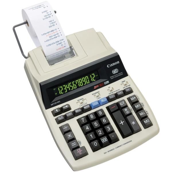 Canon MP120-MG - Calcolatrice scrivente con stampa - LCD - 12 cifre