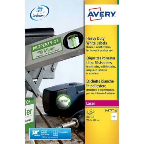 Avery 745 Blau - WeiÃ Verwaltungsbuch (745)