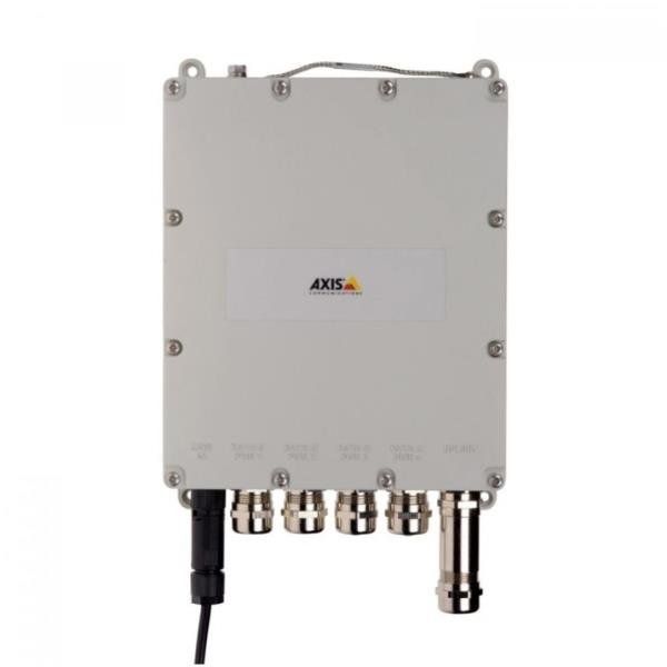 Axis T8504-E Outdoor PoE Switch - Switch - gestito - 4 x 10/100/1000 (PoE+) + 1…