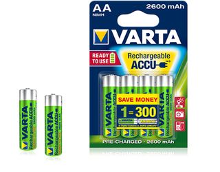 BATTERIA STILO AA RICARICABILE 2600MAH CONF.BLISTER 4PZ