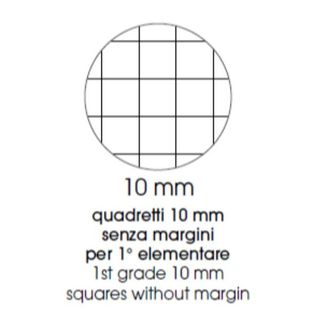 BE MORE CARTONATO COLOR QUADERNO MAXI 80GR 210X297 mm A4 96 FOGLI A QUADRETTI 1…