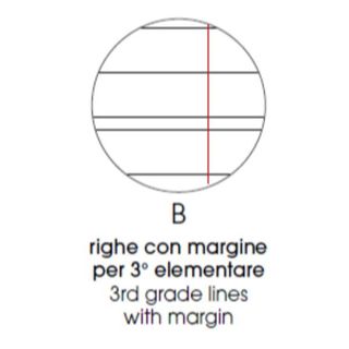 BE MORE CARTONATO COLOR QUADERNO MAXI 80GR 210X297 mm A4 96 FOGLI A RIGHE 0B CO…