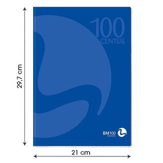 BE MORE CENTUS QUADERNO PUNTO METALLICO 100GR 210X297 mm A4 36 FOGLI A QUADRETT…