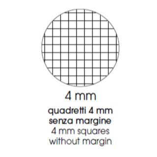 BE MORE RICAMBI NON RINFORZATI 90 GR 150X210 mm A5 40 FOGLI A QUADRETTI 4M BIAN…