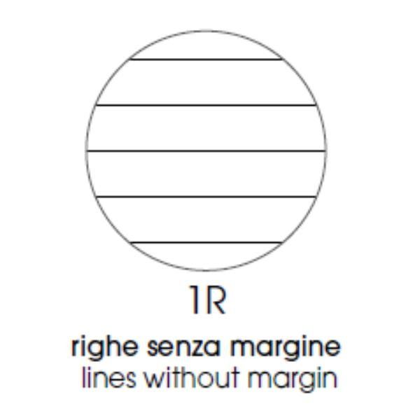 BE MORE RICAMBI NON RINFORZATI 90 GR 150X210 mm A5 40 FOGLI A RIGHE 1R BIANCO