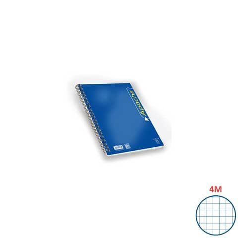 BLOCCHI QUADERNI E RUBRICHE - CF3 QUADERNO APACHE A4 4M
