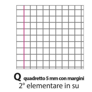 BLOCCHI QUADERNI E RUBRICHE - MAXI QUADERNO MONOC. 25FF 0Q A4