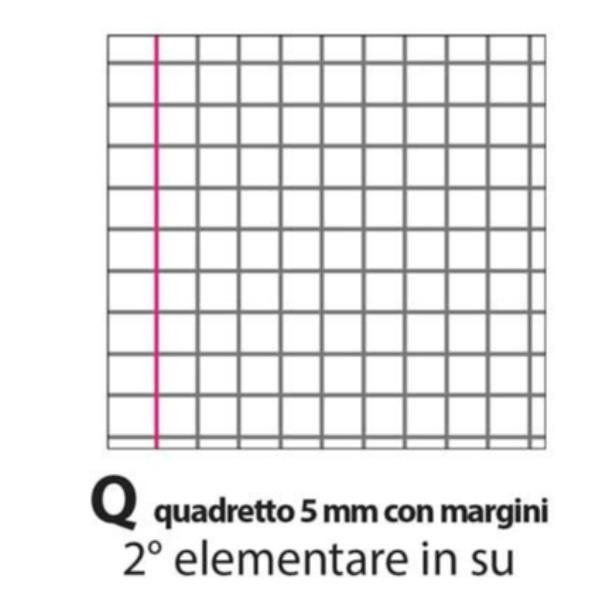 BLOCCHI QUADERNI E RUBRICHE - MAXI QUADERNO MONOC. 25FF 0Q A4