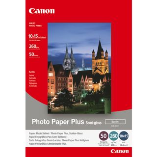 Canon Photo Paper Plus SG-201 - Satinata semi-lucida - 101.6 x 152.4 mm - 260 g…