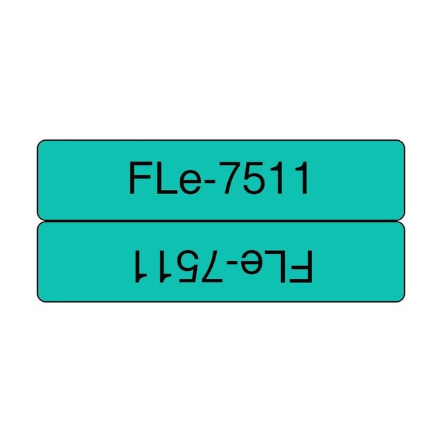 BROTHER FLE7511 NASTRO NERO / VERDE