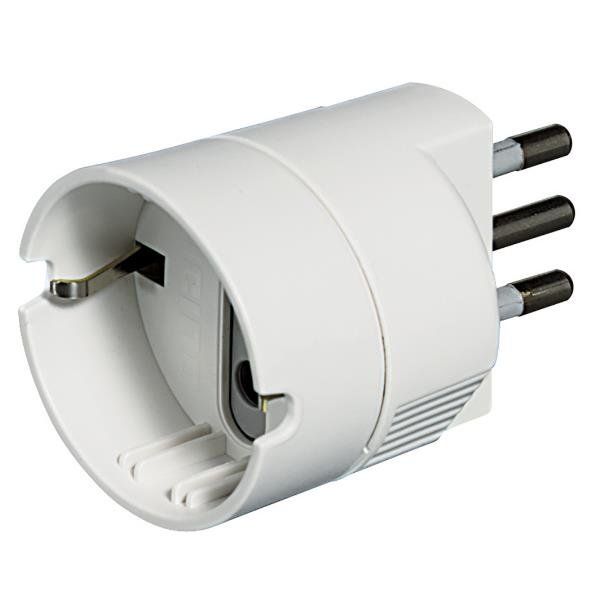 BTICINO S3623DE ADATTATORE PRESA TEDESCA SCHUKO 10A BIANCO