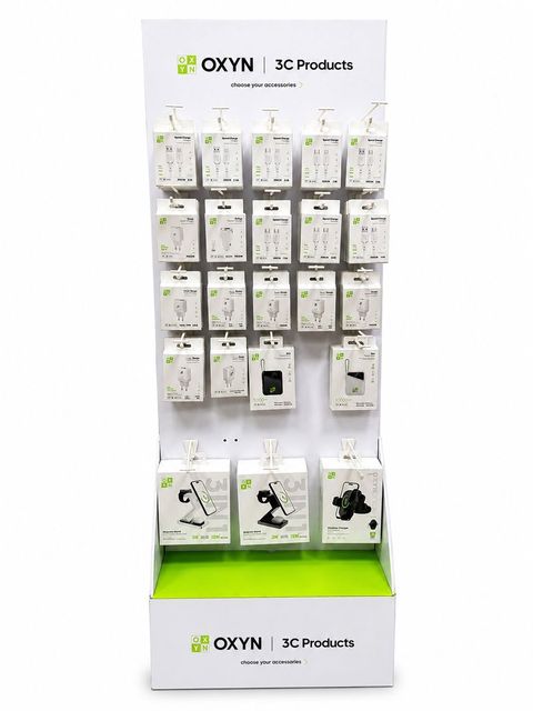 BUNDLE OXYN ESPOSITORE ACCESSORI DA TERRA IN CARTONE