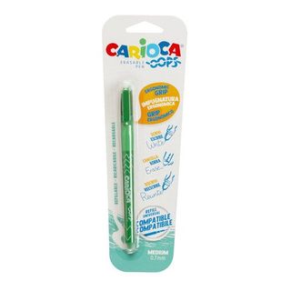 Carioca OOPS - Penna a sfera - non permanente - verde - inchiostro sensibile al…