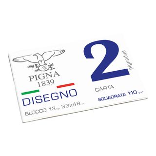 Album Pigna2 - 33 x 48 cm - 4 angoli - 20 fogli - 110 gr - liscio squadrato - P…