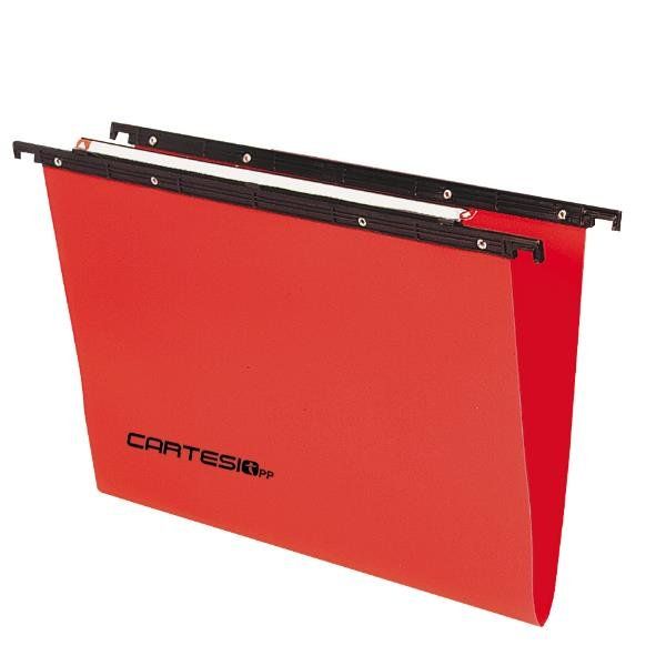 Bertesi Cartesio PP 500 - Cartella sospesa - V-Base - con schede - verde (pacch…