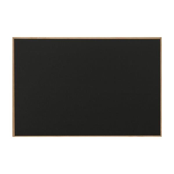 Bi-Office New Basic - Lavagna - 885 x 585 mm - non magnetico - nero - cornice n…
