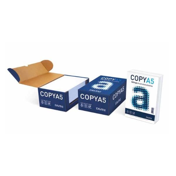 Carta Copy - A5 - 80 gr - bianco - Favini - conf. 500 fogli