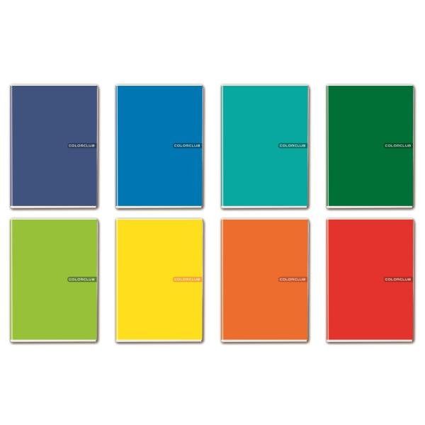Blasetti Colorclub - Taccuino - A4 - 21 fogli / 42 pagine - quadretti - disponi…