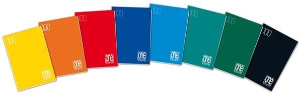 Blasetti One Color - Taccuino - graffettato - A5 - 18 fogli / 36 pagine - quadr…