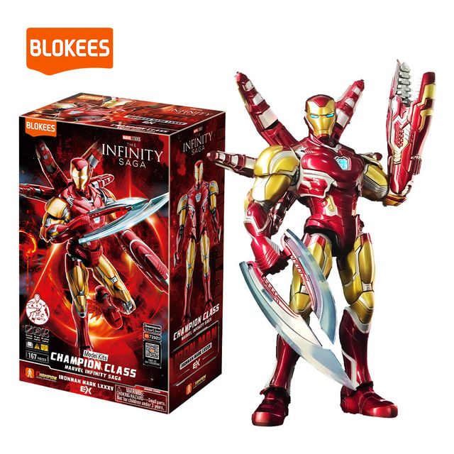 Blokees - Marvel Hero - Champion Class 01 - 73920 Iron Man MK85 EX Model Kit