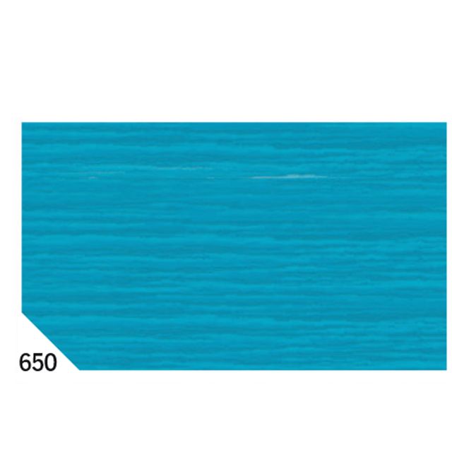 Carta crespa colorata Rex-Sadoch in rotolo 50x250 cm azzurro KR363650