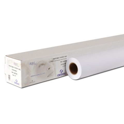 Carta fotografica Canson rotolo PHOTO MATT bianco 91,4cm x 30 m 140 g/m² C20084…
