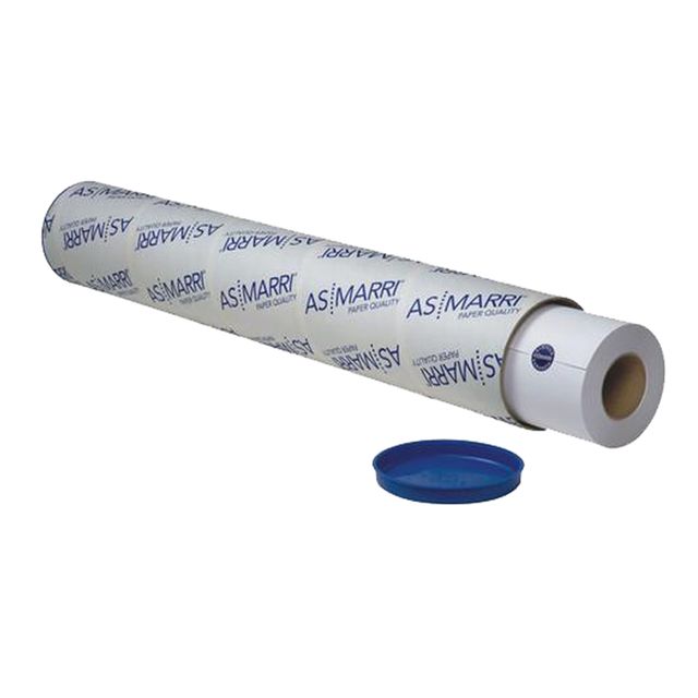 Carta plotter XB.80 - 914 mm x 150 mt - 80 gr - laser - opaca - bianco - As Mar…