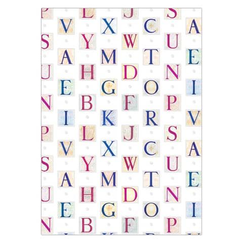 Carta regalo Biembi Premium Lettere a fogli estesi 70x100 cm in conf. da 5 ff -…