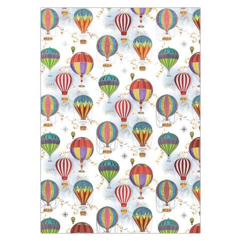Carta regalo Biembi Premium Mongolfiere a fogli estesi 70x100 cm in conf. da 5 …