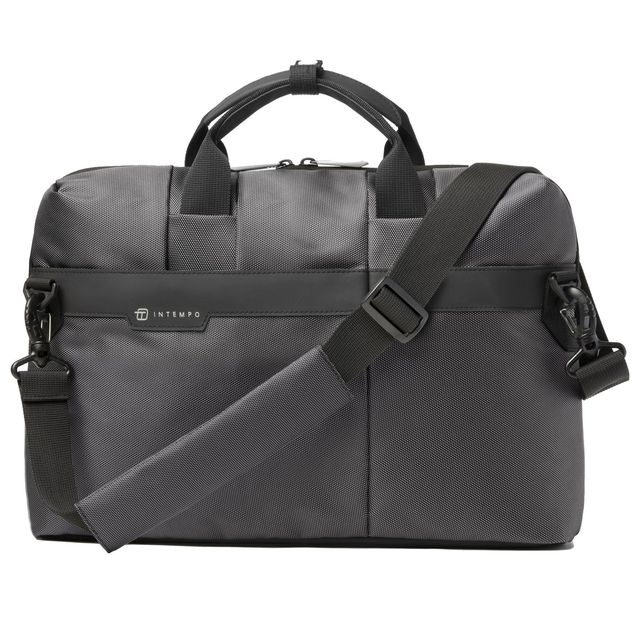Borsa Office Bag Job slim - 43 x 33 x 10 cm - tessuto tecnico - antracite - In …