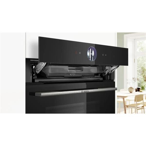Bosch Forno da incasso a vapore, 60 x 60 cm, 71 L, Nero