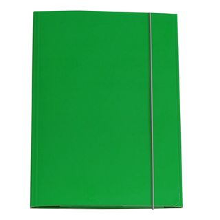 Cartella 3 lembi con elastico - A4 - dorso variabile - cartone plastificato - v…