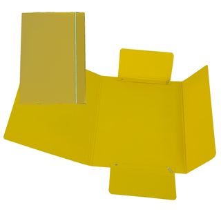 Cartella 3 lembi con elastico - A5 - dorso variabile - cartone plastificato - g…