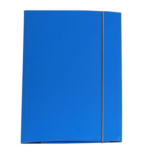 Cartella 3 lembi con elastico Queen - A4 - dorso variabile - cartone plastifica…